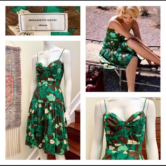 Anthropologie Dresses & Skirts - Anthropologie Floral Midi Dress With Tiered Skirt